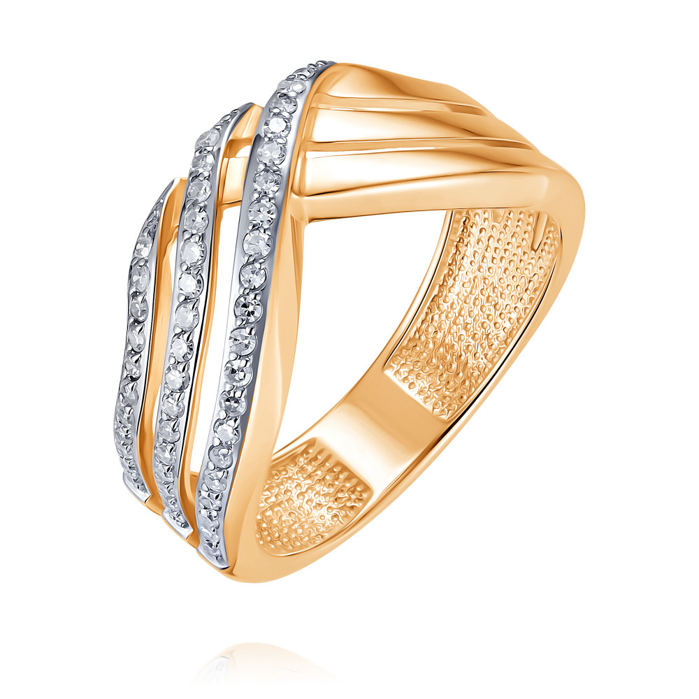 Кольцо кольца джей ви кольцо из золота с бриллиантами